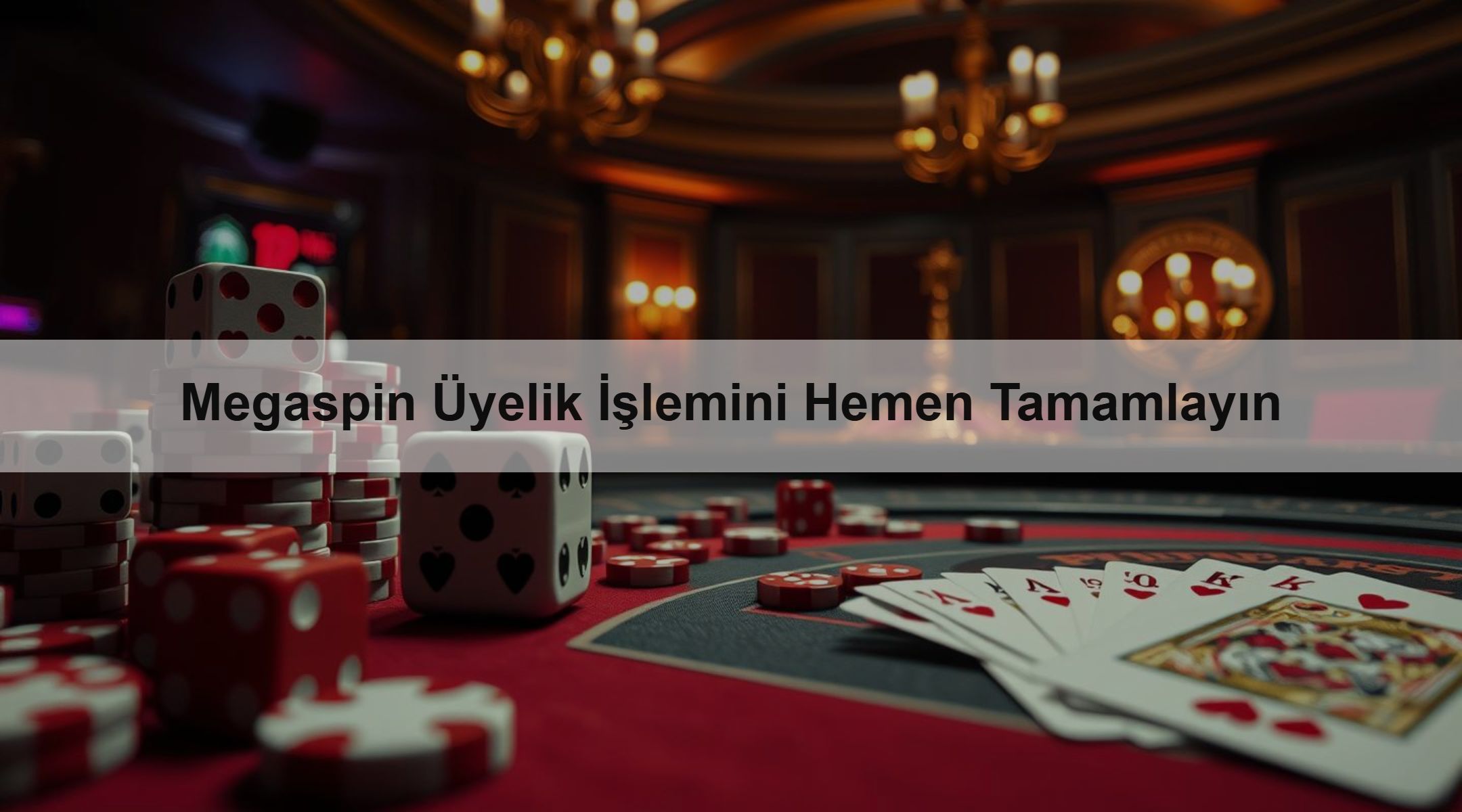 Megaspin Üyelik İşlemini Hemen Tamamlayın